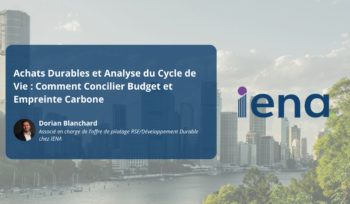 Webinar : Achats Durables et Analyse du Cycle de Vie - Concilier Budget et Empreinte Carbone